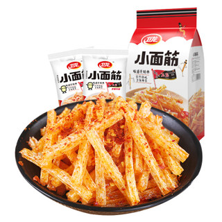 卫龙 辣条 休闲零食 方便食品 小面筋量贩装（香辣味）312g/袋 *16件