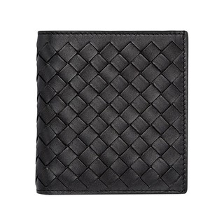 BOTTEGA VENETA 葆蝶家 编织皮革小号双折钱包