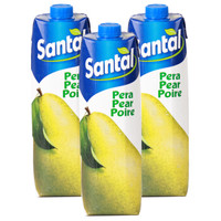 PARMALAT 帕玛拉特 Parmalat 梨汁饮料 果蔬汁饮品 1L*3盒 *2件