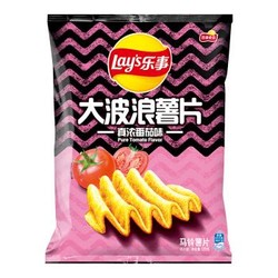 Lay's 乐事 大波浪薯片番茄味 135g *25件