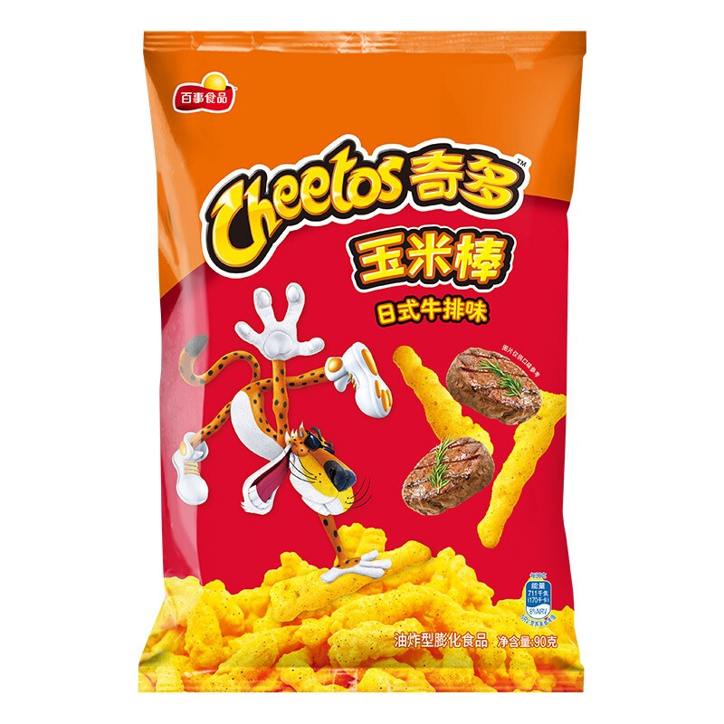 cheetos奇多粟米棒日式牛排味90克10件