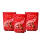 Lindt 瑞士莲 牛奶软心巧克力红色礼盒 200g*3盒 *6件 +凑单品