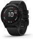 Garmin 佳明 fenix 6 X Pro GPS 多功能智能手表 手腕处心率测量 黑色/黑色 L