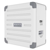 旅行神器：Zikko 即刻 eLUGGAG EL200 旅行充电器 45W（白色）