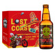 京东PLUS会员：LOST COAST 迷失海岸 海鲸三倍IPA啤酒 355ml*6瓶 *2件