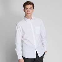 UNIQLO 优衣库 419014 男士长绒棉衬衫