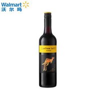 京东PLUS会员：Walmart 沃尔玛 黄尾西拉红葡萄酒  750ml *7件