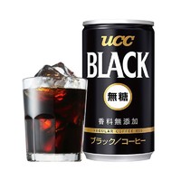 日本原装 UCC 悠诗诗 进口黑咖啡饮料 185g*4罐装