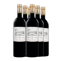 法国DBR拉菲红酒 传奇/收藏/尚品波尔多系列红葡萄酒750ml*6 珍酿圣爱漂亮乐整箱