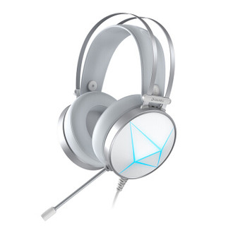14日0点：达尔优(dareu) EH722RGB幻彩版 耳机 耳麦 游 式 头戴式耳机 白银色