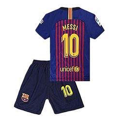 Siledou Yaoai Barcelona Home 2018-2019 季梅西足球运动衫