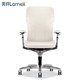 美時（Lamex） Acuity电脑办公室靠背家用座转人体工学椅老板椅子商务 白色（带皮背椅套）
