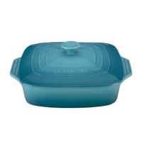 中亚Prime会员：Le Creuset 酷彩 瓷釉面方形砂锅 24.13cm *3件