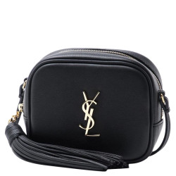 省1005元 Yves Saint Laurent 圣罗兰牛皮金属ysl流苏相机包拉链包 什么值得买