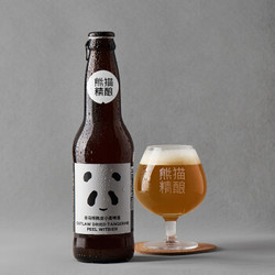 PANDA BREW 熊猫精酿 杀马特陈皮小麦 国产精酿 330ml*6瓶 *7件