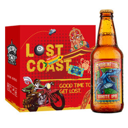 LOST COAST 迷失海岸 机械大鲨鱼小麦IPA啤酒 355ml*6瓶 *9件