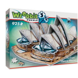 美国直邮 Wrebbit 3D拼图 澳洲名胜悉尼歌剧院 925片（12岁以上） WRW3D-2006