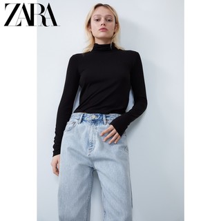 ZARA 04424859800 女士高领T恤