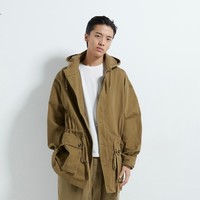 ZARA 08281347704 秋冬连帽派克风衣外套