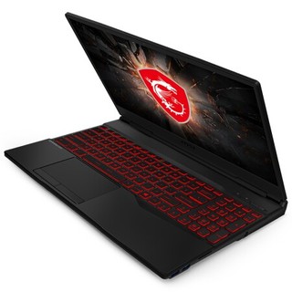 MSI 微星 冲锋坦克Ⅱ GL65 15.6英寸 游戏本 黑色(酷睿i5-9300H、GTX 1650 4G、8GB、256GB SSD、1080P、IPS、120Hz、GL65 9SC-053CN)