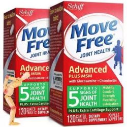Move Free益节氨糖MSM缓痛 绿瓶*2 *2件