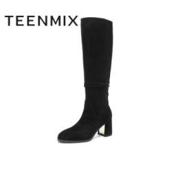Teenmix 天美意 COF81DG9 女士长靴
