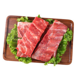 帕尔司 德国猪肋排条 1kg *4件 +凑单品