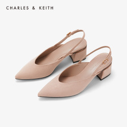 CHARLES&KEITH CK1-60920153 女士尖头高跟鞋