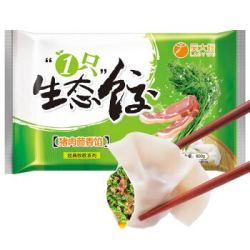 吴大嫂 东北水饺 猪肉茴香 800g 40只 *9件