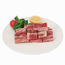 THOMAS FARMS 澳洲安格斯原切牛肋条 500g 进口牛肉 健身食材 年货 *7件