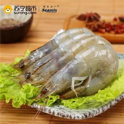 Seamix 禧美海产 厄瓜多尔白虾 1.8kg 90-108只