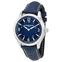 FREDERIQUE CONSTANT 康斯登 Blue Leather 男士手表