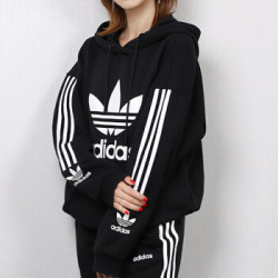 Adidas阿迪达斯三叶草女装 2019夏季新款运动服休闲透气时尚宽松上衣卫衣套头衫