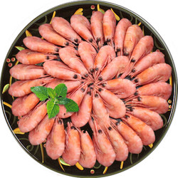 禧美 熟冻加拿大北极甜虾（MSC认证） 500g/袋 65-85只 *10件