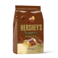 HERSHEY'S 好时 巧金砖nuggets牛奶巧克力 425g 袋装 *3件