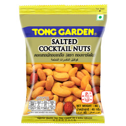 TONG GARDEN 东园 每日坚果 果干炒货 盐焗综合坚果 40g *10件