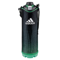 TIGER虎牌 水杯 adidas 不锈钢 1.5L 运动型 直饮 广口 保冷用 蓝色 MME-D15XG