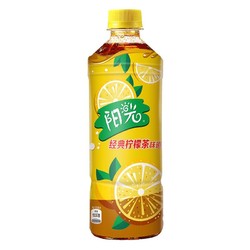 可口可乐阳光经典柠檬茶味道500ML*12 整箱装