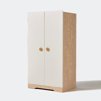 林氏木业 DE1D 现代简约两门儿童衣柜