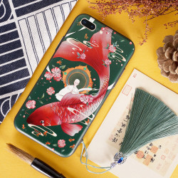 苹果8plus手机壳7plus新款iphone8新年7p硅胶女八8p诸事皆顺七猪年本命年新年红色i8国潮i7中国风个性创意