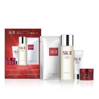 SK-II 限量护肤四件套装（神仙水75ml 洁面霜20g 肌源修护面霜15g 面膜1片）