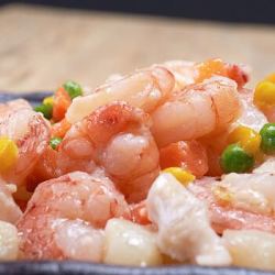 简单滋味 冷冻越南大号黑虎虾仁 250g 18-26只 *6件