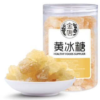 京东PLUS会员：金唐（JinTang）黄冰糖 300g 老冰糖 花茶冲饮调味甜品 *7件