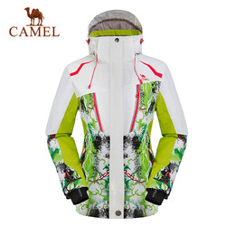 CAMEL骆驼户外滑雪服 亲子款加厚保暖登山滑雪服外套