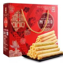 香香 澳门传统蛋卷 手信礼盒 600g