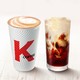 KFC 肯德基 1杯现磨咖啡-拿铁 中杯 冰/热可选 电子兑换券