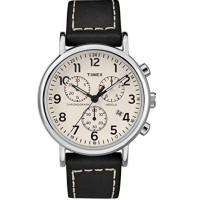 中亚Prime会员：天美时 TWG012800QM Weekender Chrono 中性皮革表带手表