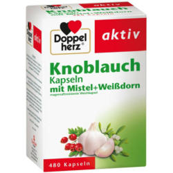 Doppelherz 双心 蒜精+山楂精胶囊 480粒