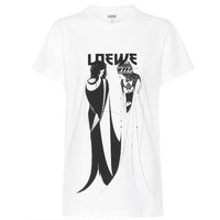 LOEWE  罗意威 印花棉质T恤