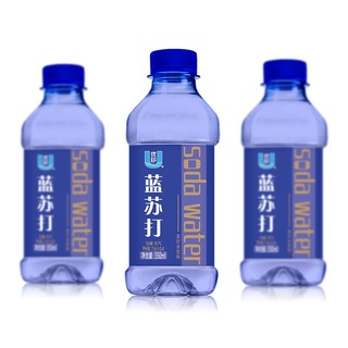 优珍 蓝苏打水 350ml*24瓶/箱